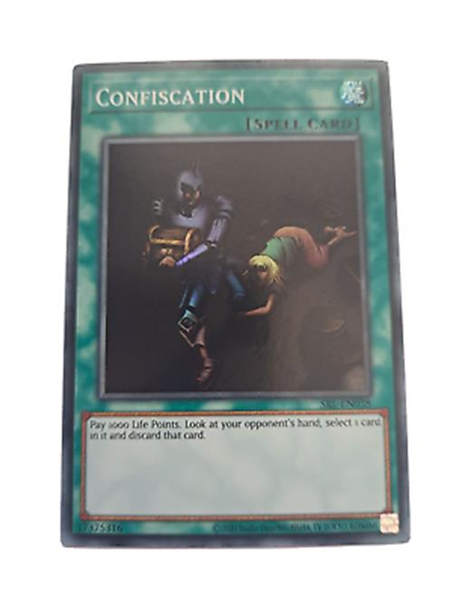 Confiscation - SRL-EN038 - Super Rare - YuGiOh 25th Reprint