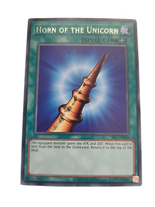 Horn Of The Unicorn - SRL-EN054 - Rare - YuGiOh 25th Reprint