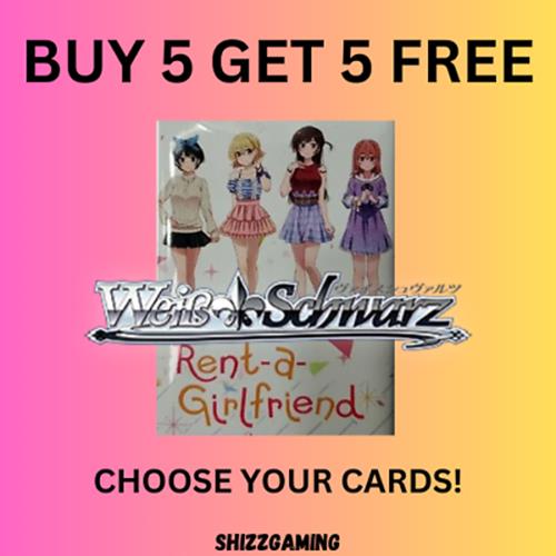 Weiss Schwarz Rent-A-Girlfriend KNK/W86 - Choose Your Cards!