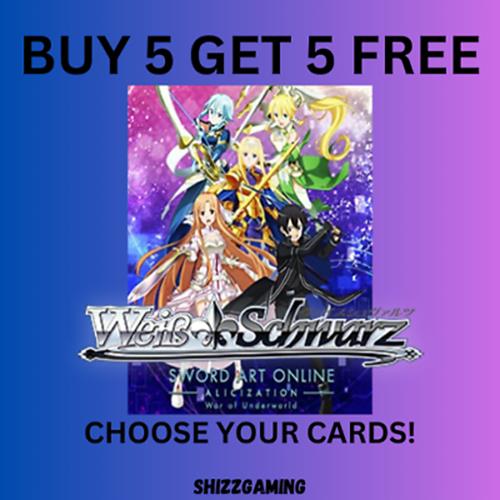 Weiss Schwarz Sword Art Online -Alicization- Vol.2 SAO/S80 - Choose your Cards!