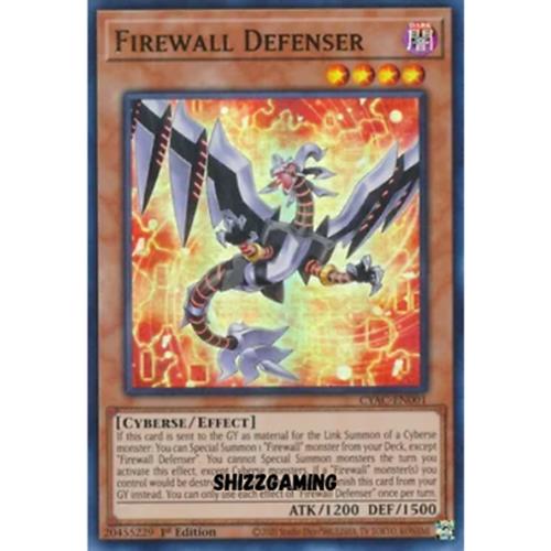 Firewall Defenser - CYAC-EN001 - Ultra Rare - 1st Edition - YuGiOh