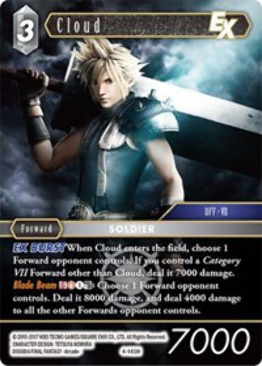 Cloud EX - 4-145H OPUS 4 Final Fantasy TCG