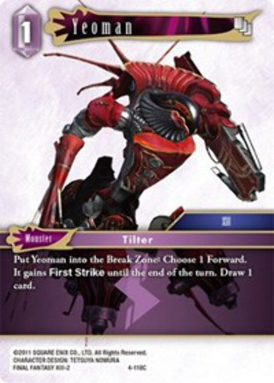 Yeoman - 4-118C - Foil OPUS 4 Final Fantasy TCG