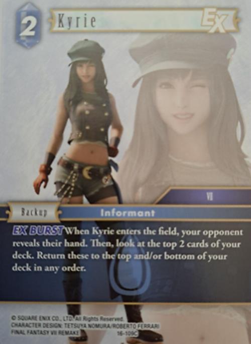 Kyrie 16/109C - OPUS 16 Final Fantasy TCG