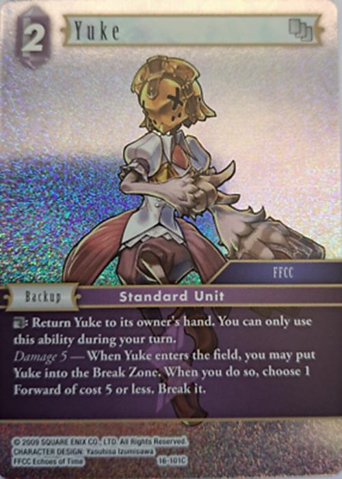 Yuke 16/101C - Foil - OPUS 16 Final Fantasy TCG