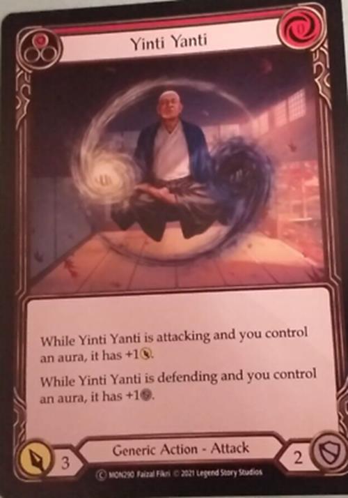 Yinti Yanti (Red) - MON290 - Common - Flesh and Blood TCG Monarch