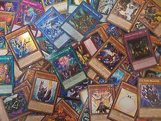 YuGiOh! Card Massive Joblot Bundle Bulk Holos Super Ultra Rare Set 50 Card Lot