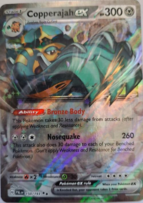 Copperajah EX 150/193 - Ultra Rare - Pokémon SV2: Paldea Evolved