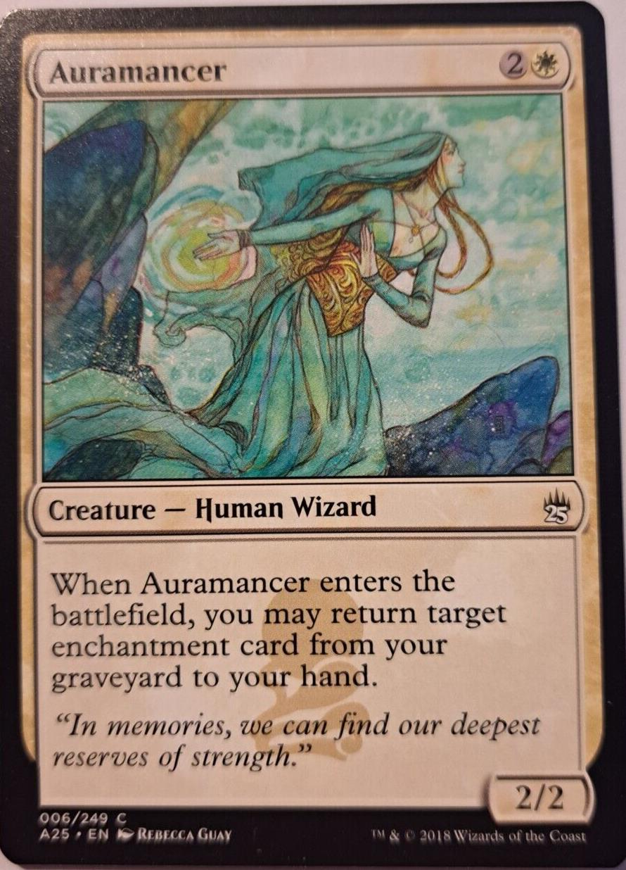 Auramancer - Masters 25 - MTG