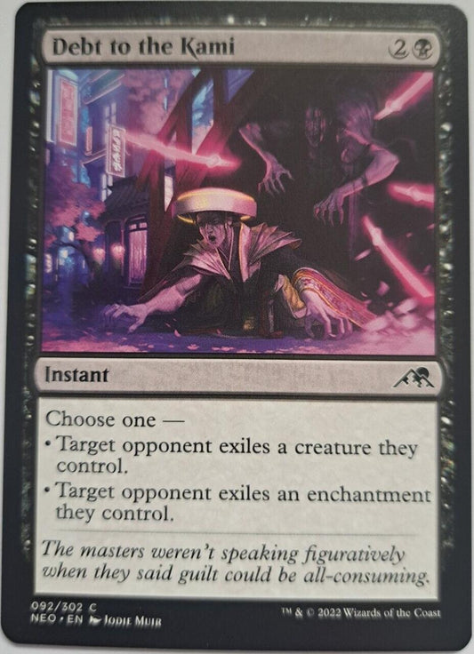 Debt to The Kami - Kamigawa: Neon Dynasty - MTG