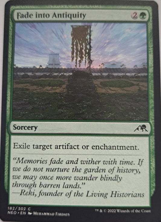 Fade into Antiquity - Kamigawa: Neon Dynasty - MTG