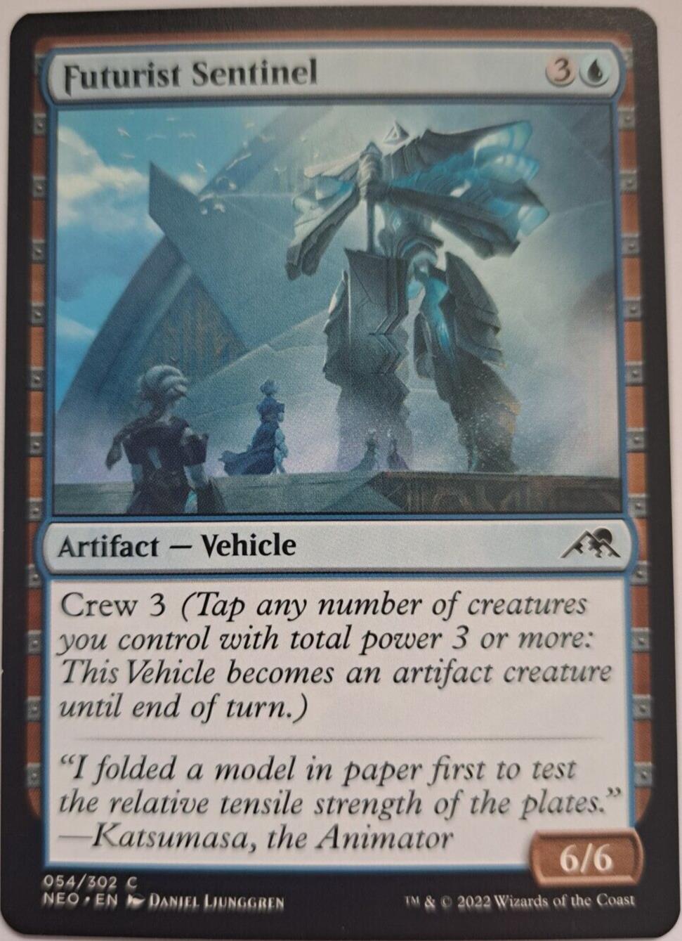 Futurist Sentinel - Kamigawa: Neon Dynasty - MTG