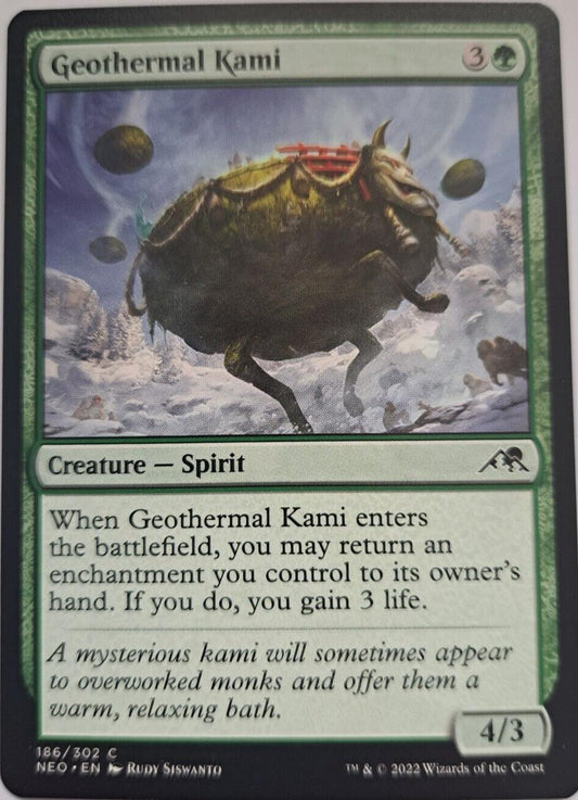 Geothermal Kami - Kamigawa: Neon Dynasty - MTG