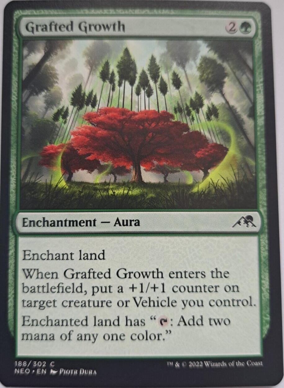 Grafted Growth - Kamigawa: Neon Dynasty - MTG