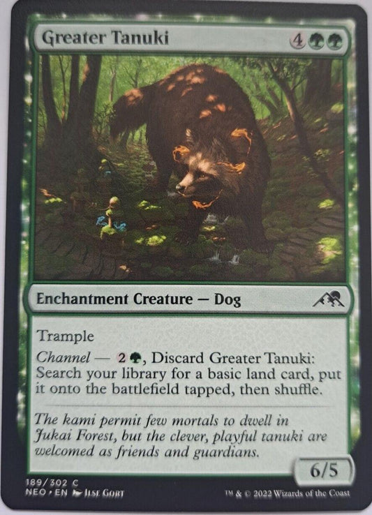 Greater Tanuki - Kamigawa: Neon Dynasty - MTG