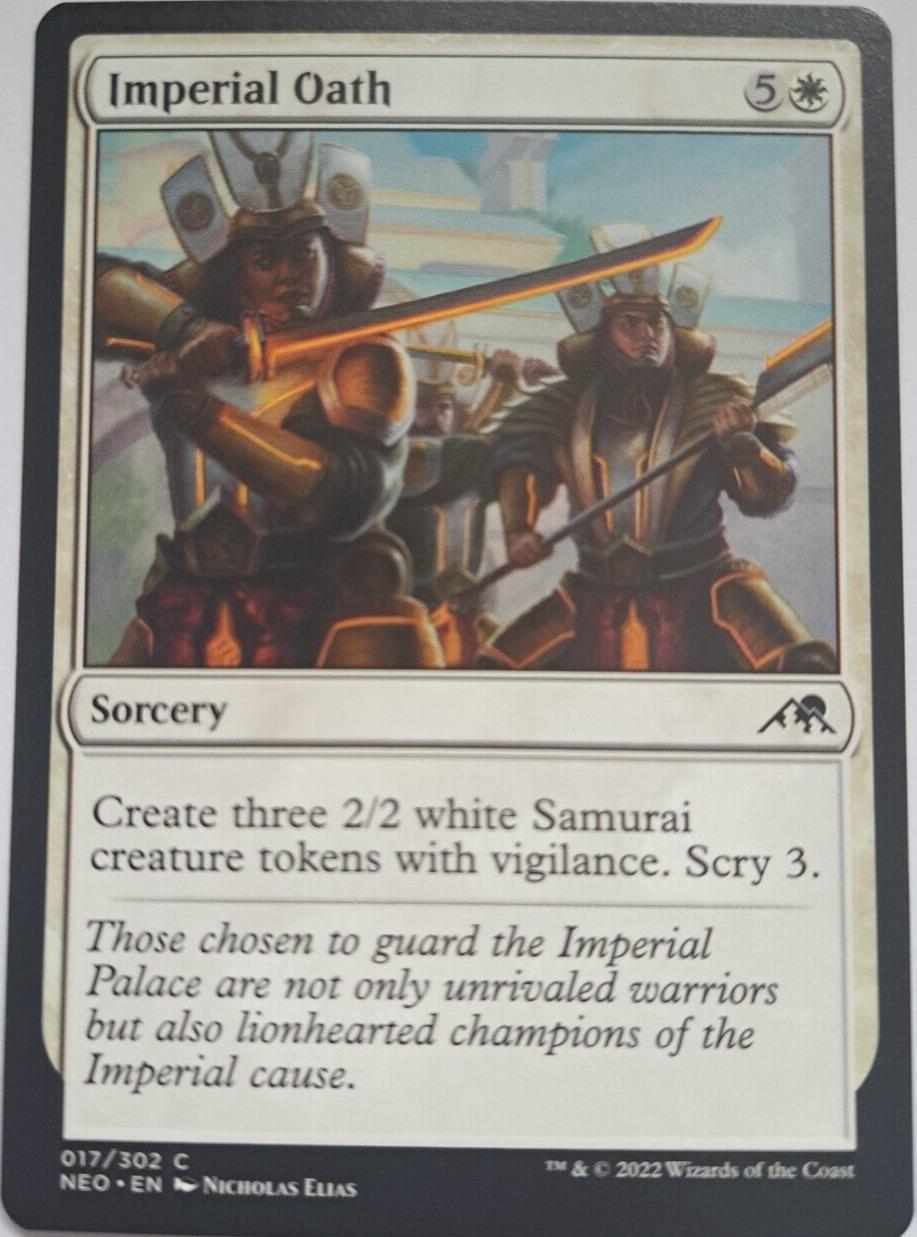 Imperial Oath - Kamigawa: Neon Dynasty - MTG
