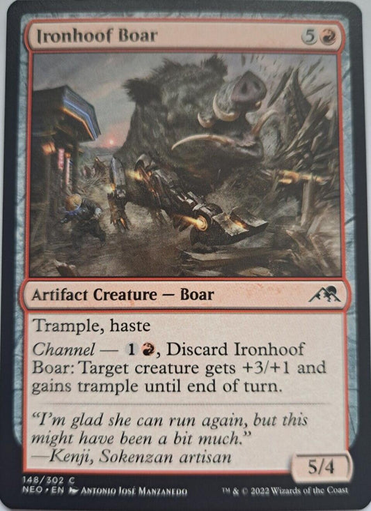 Ironhoof Boar - Kamigawa: Neon Dynasty - MTG