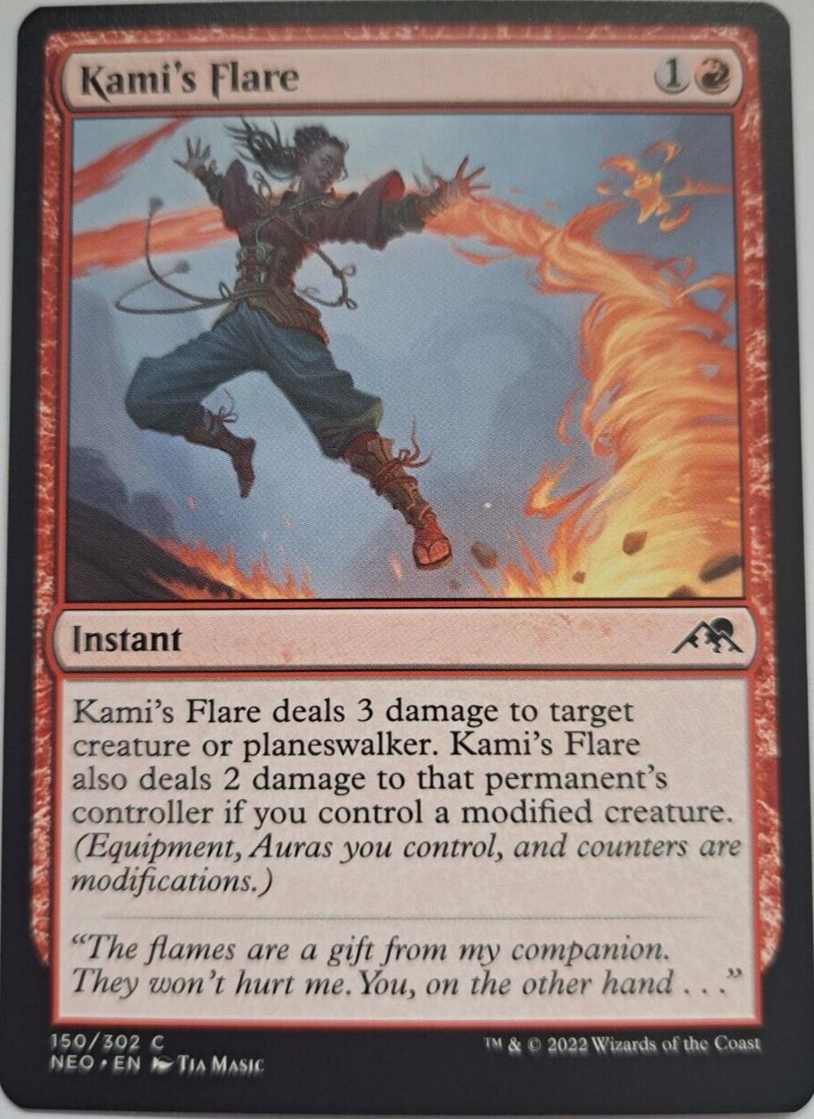 Kami's Flare - Kamigawa: Neon Dynasty - MTG