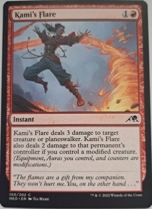 Kami's Flare - Kamigawa: Neon Dynasty - MTG