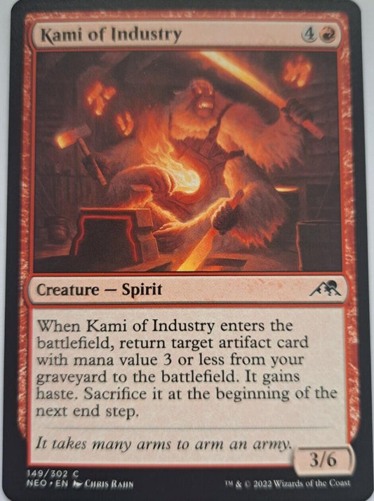 Kami of Industry - Kamigawa: Neon Dynasty - MTG