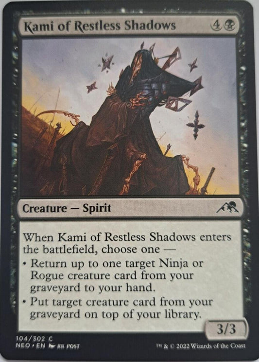 Kami of Restless Shadows - Kamigawa: Neon Dynasty - MTG