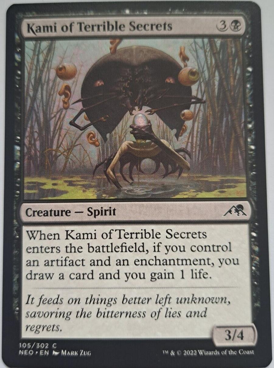 Kami of Terrible Secrets - Kamigawa: Neon Dynasty - MTG