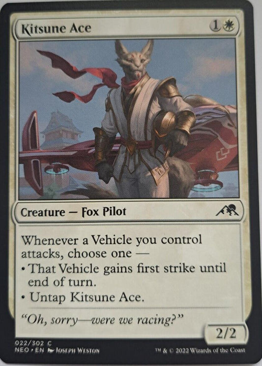 Kitsune Ace - Kamigawa: Neon Dynasty - MTG
