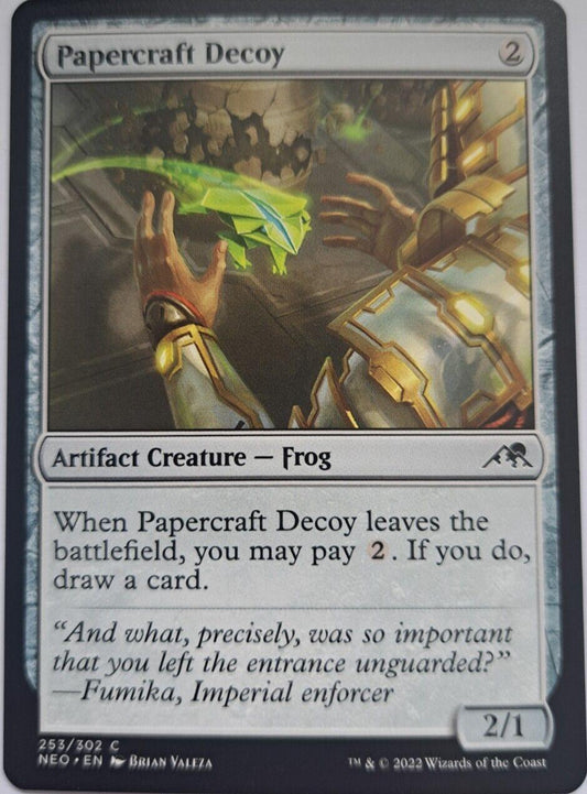 Papercraft Decoy - Kamigawa: Neon Dynasty - MTG