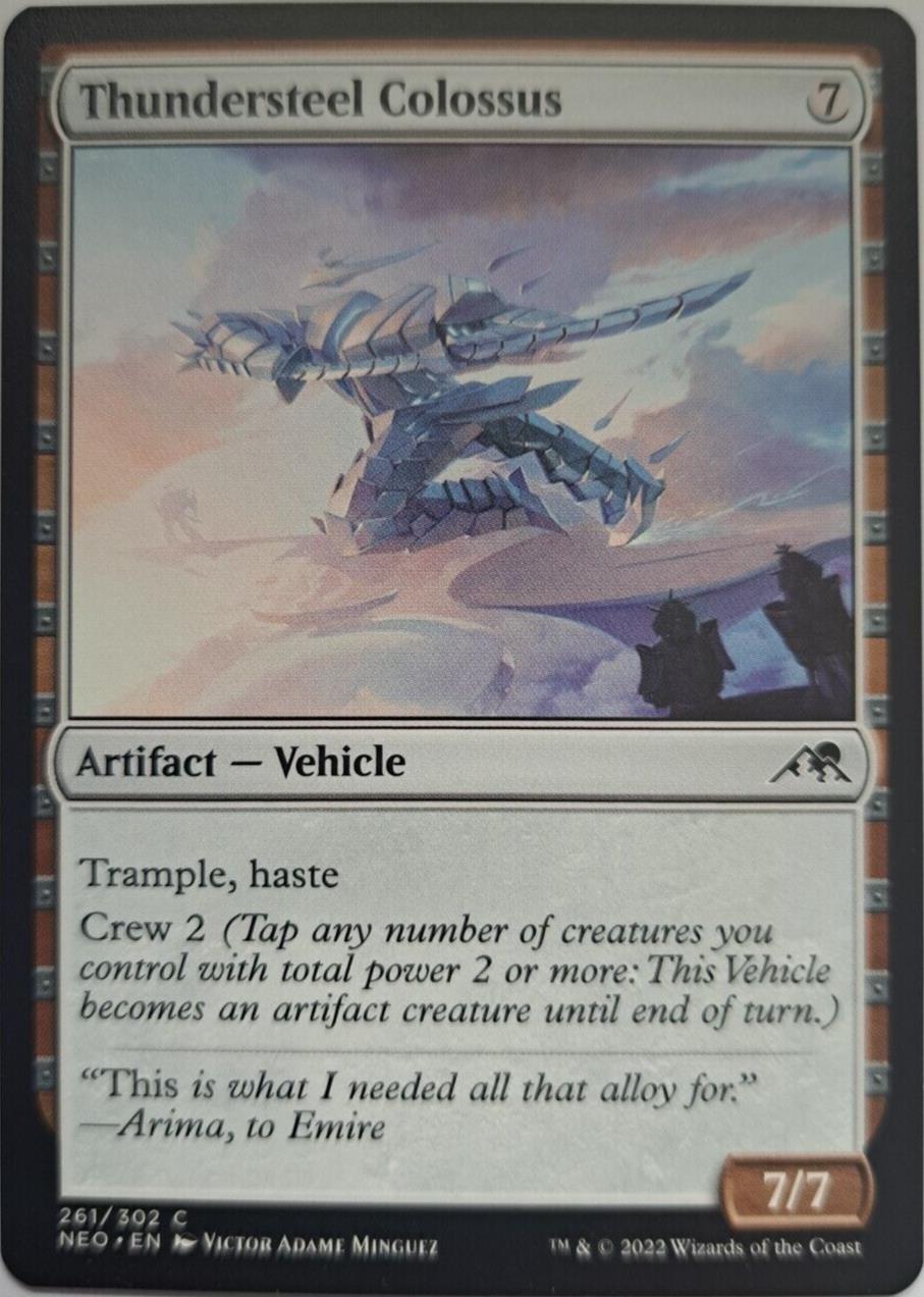 Thundersteel Colossus - Kamigawa: Neon Dynasty - MTG