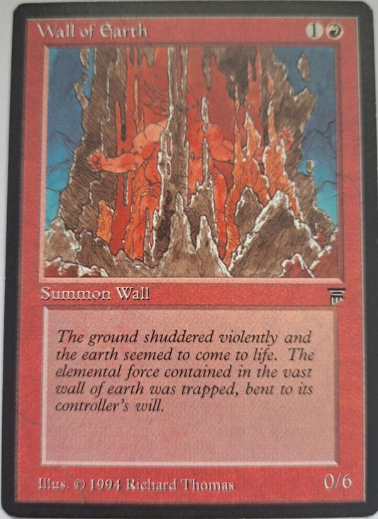 Wall of Earth - Legends - MTG