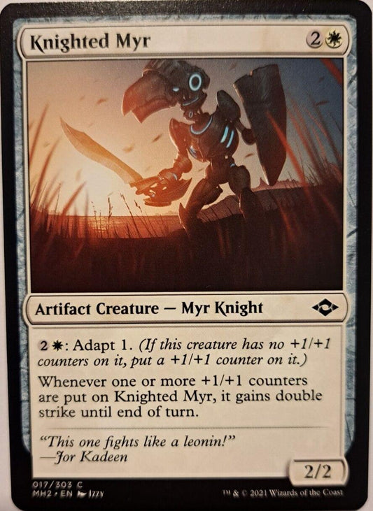 Knighted Myr - Modern Horizons 2 - MTG