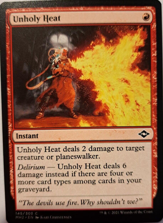 Unholy Heat - Modern Horizons 2 - MTG