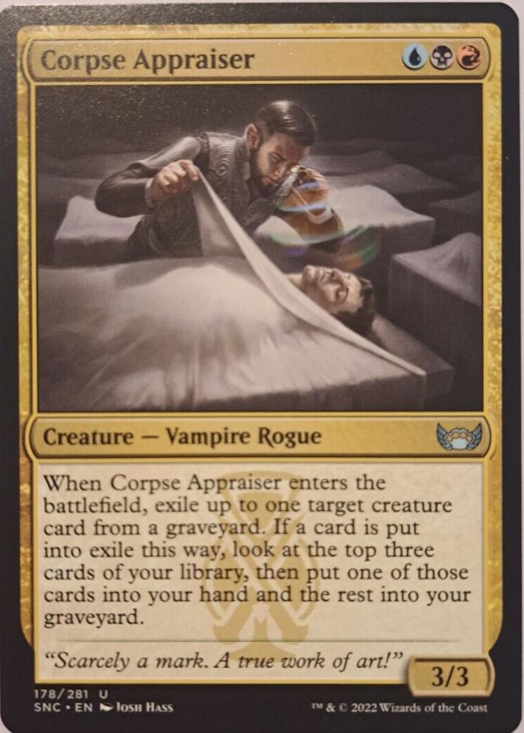 Corpse Appraiser - Streets of new Capenna - MTG