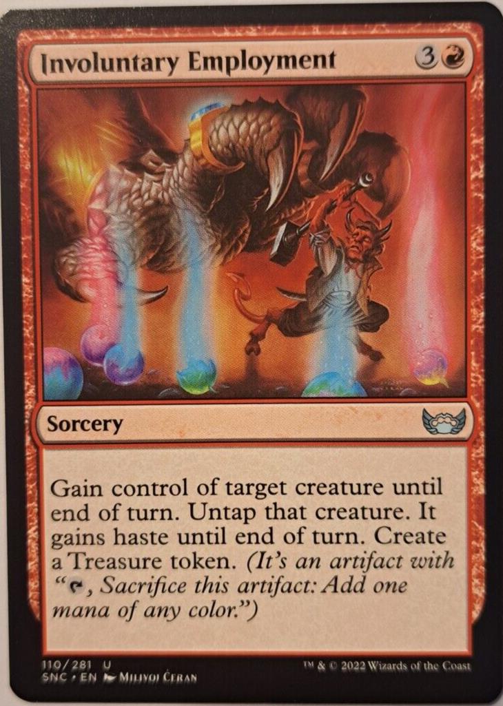 Involuntary Employment - Streets of new Capenna - MTG