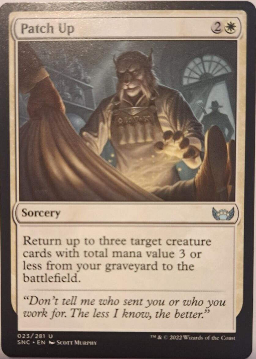 Patch up - Streets of new Capenna - MTG