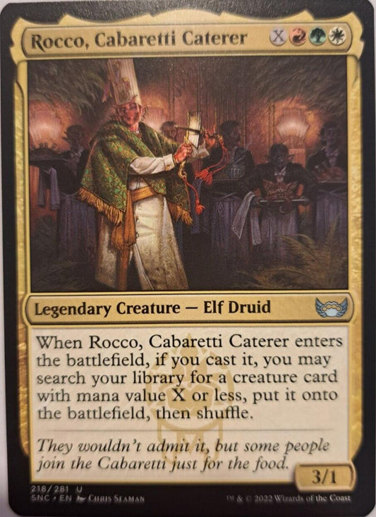 Rocco, Cabaretti Caterer - Streets of new Capenna - MTG