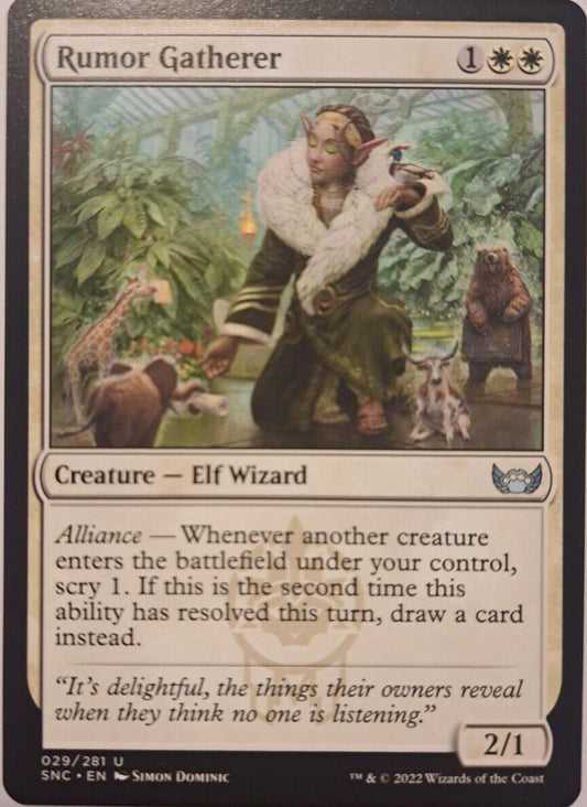 Rumor Gatherer - Streets of new Capenna - MTG