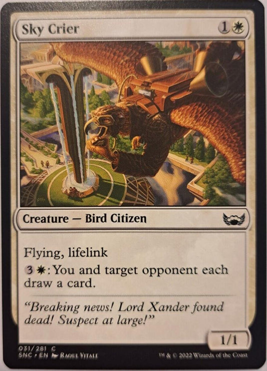 Sky Crier - Streets of new Capenna - MTG