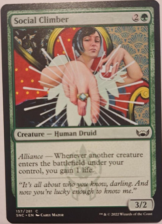 Social Climber - Streets of new Capenna - MTG