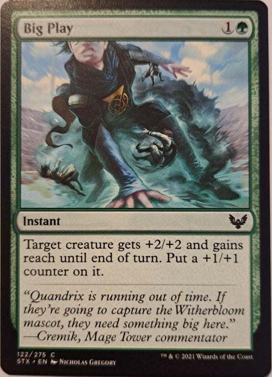 Big Play - Strixhaven: School Of Mages - MTG