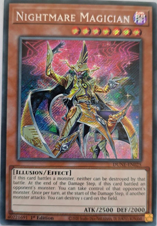 Nightmare Magician - DUNE-EN025 - Secret Rare - YuGiOh