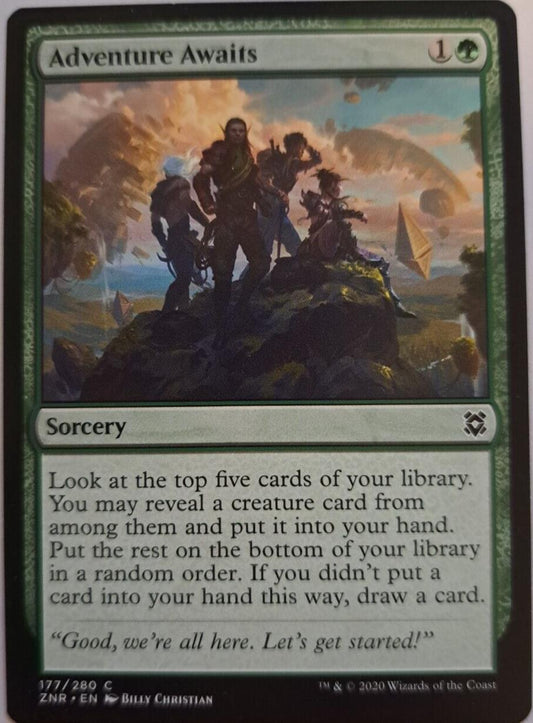 Adventure Awaits - Zendikar Rising - MTG
