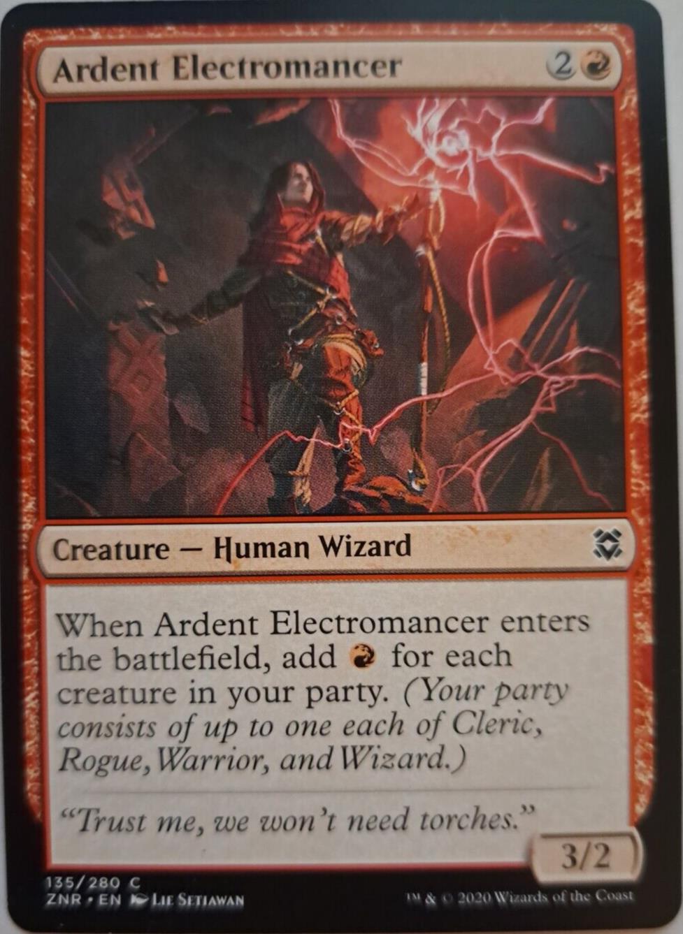 Ardent Electromancer - Zendikar Rising - MTG