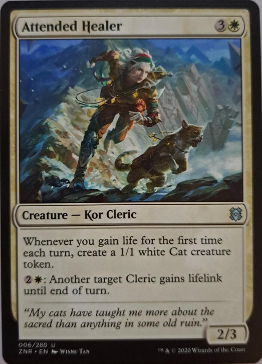Attended Healer - Zendikar Rising - MTG