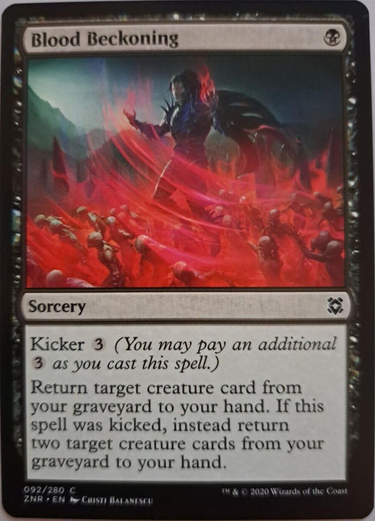 Blood Beckoning - Zendikar Rising - MTG