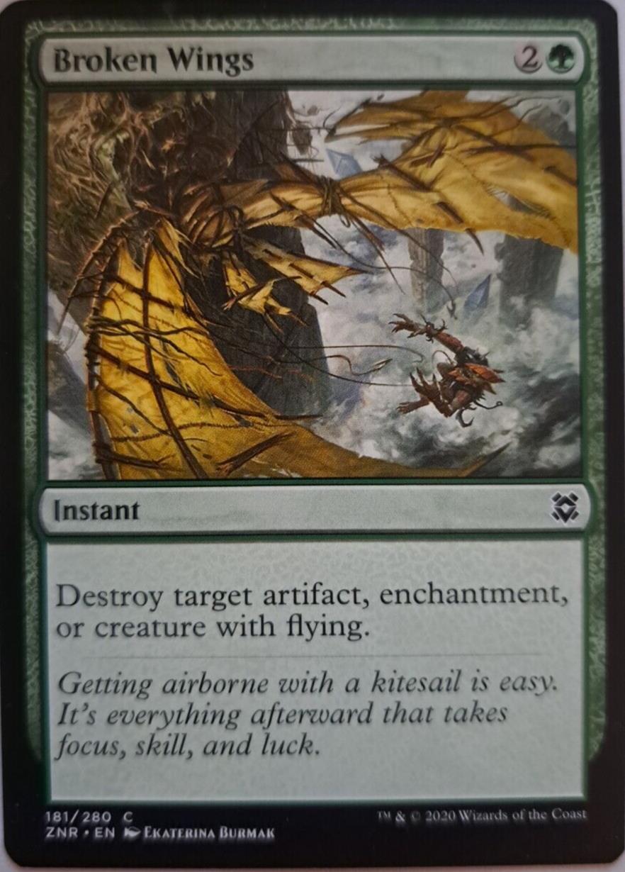 Broken Wings - Zendikar Rising - MTG
