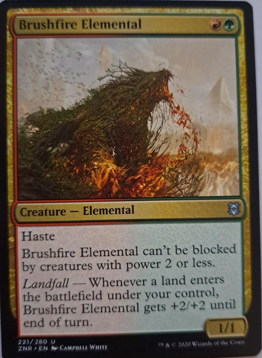 Brushfire Elemental - Zendikar Rising - MTG