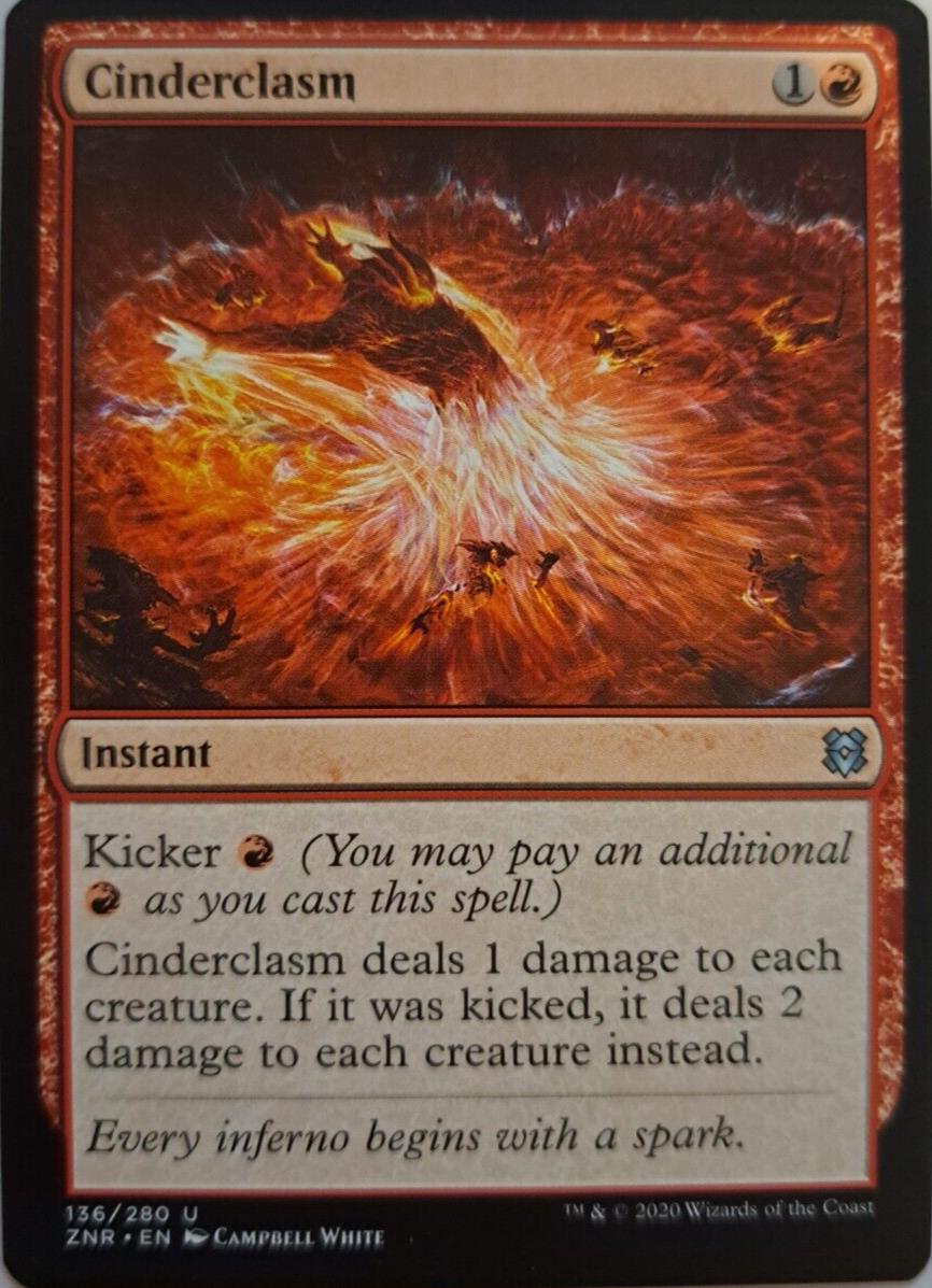 Cinderclasm - Zendikar Rising - MTG