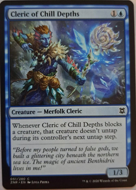 Cleric Of Chill Depths - Zendikar Rising - MTG