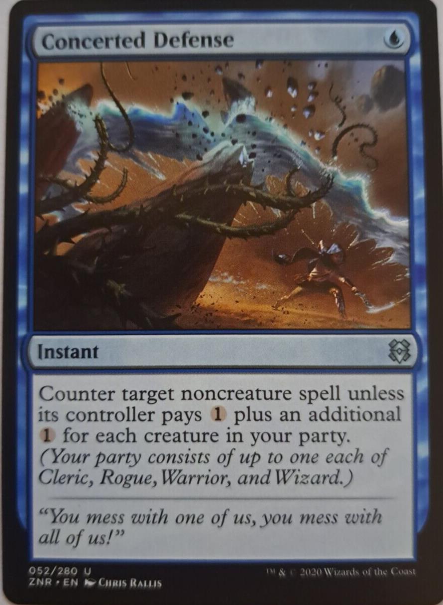 Concerted Defense - Zendikar Rising - MTG